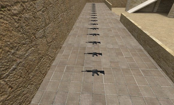 Карта aim_dust2005