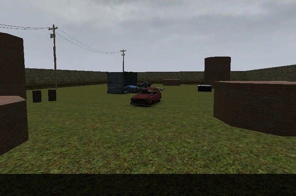 Карта Мусорный двор