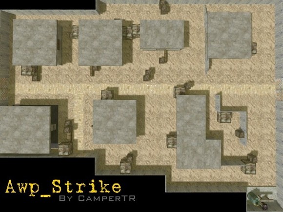 Карта AWP Удар