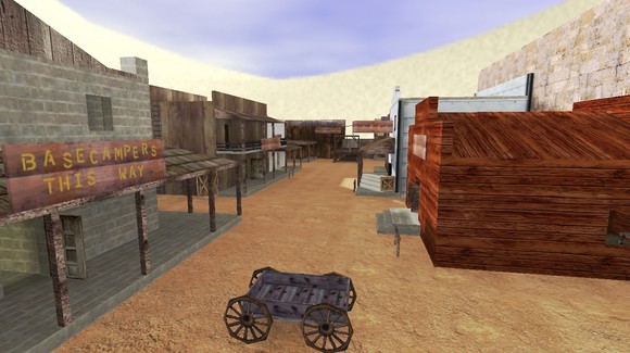 Карта Дикий запад